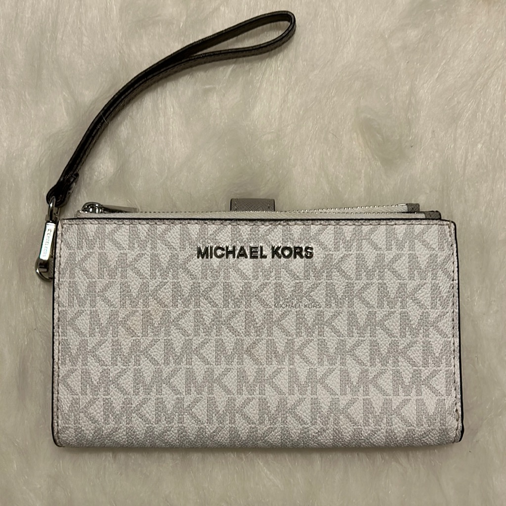 Michael Kors Double-Zip Wristlet